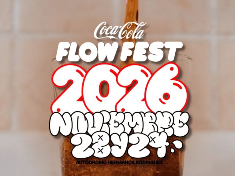 Coca-Cola Flow Fest 2026: Fechas confirmadas en Autódromo Hermanos Rodríguez