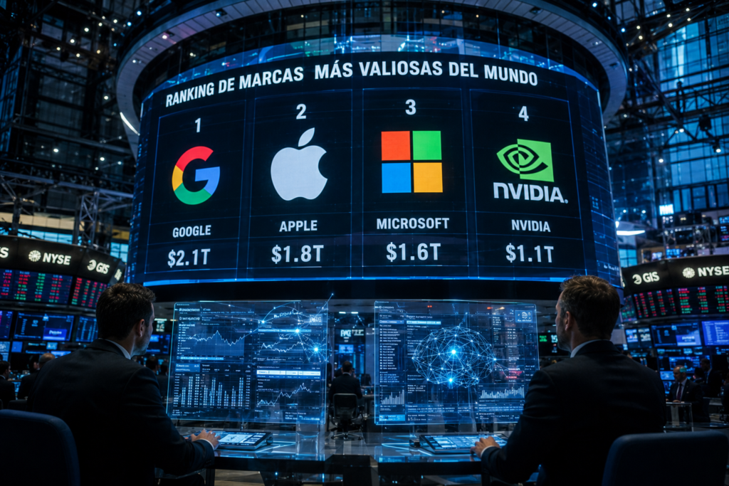 Las marcas más valiosas del planeta cambian por culpa de la IA
