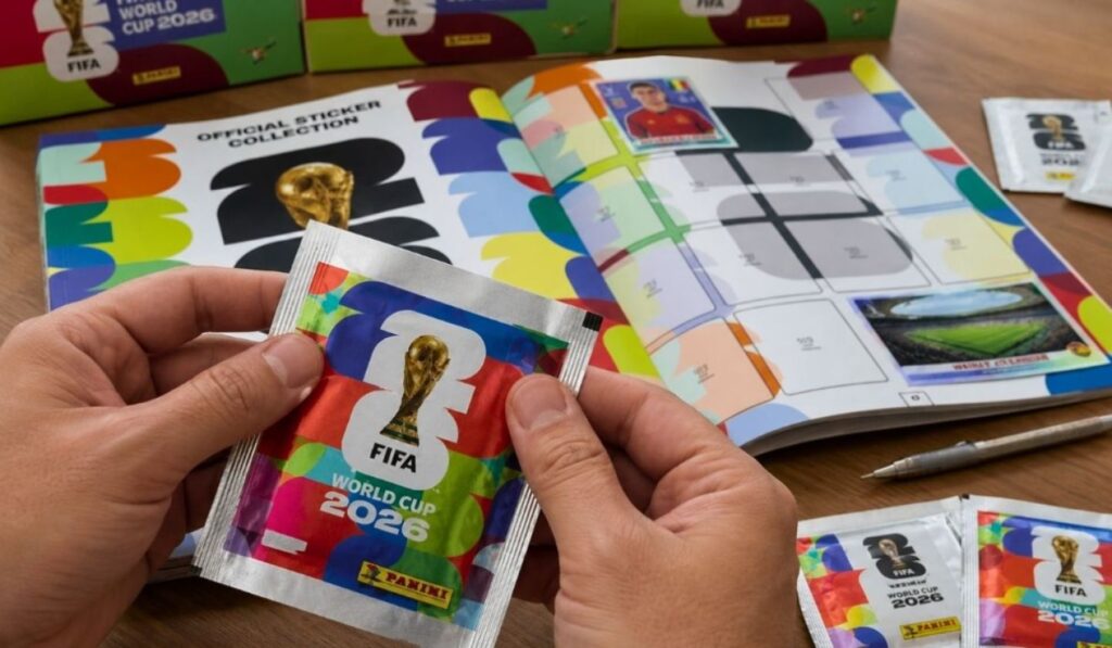Panini lanza paquete con 120 estampas para actualizar álbum del Mundial 2026