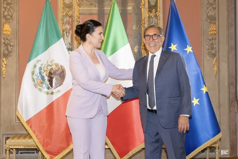 Kenia López Rabadán promueve reformas de paridad en el Senado italiano